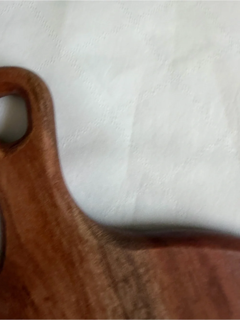 Hearth & Hand Round Wooden Serving Board in Warm Brown NWOT